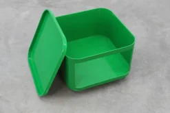 Unité de rangement verte Kartell Modèle 4970 par Anna Castelli Ferrieri, Italie 1970