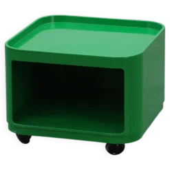 Unité de rangement verte Kartell Modèle 4970 par Anna Castelli Ferrieri, Italie 1970