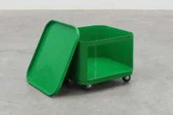 Unité de rangement verte Kartell Modèle 4970 par Anna Castelli Ferrieri, Italie 1970