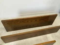 Unité murale / buffet en bois wenge des années 1960