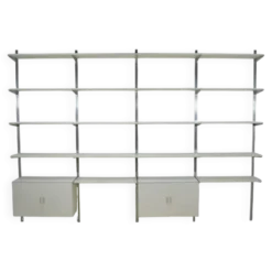 Unité murale CSS par George Nelson pour Herman Miller, étagère des années 1960.