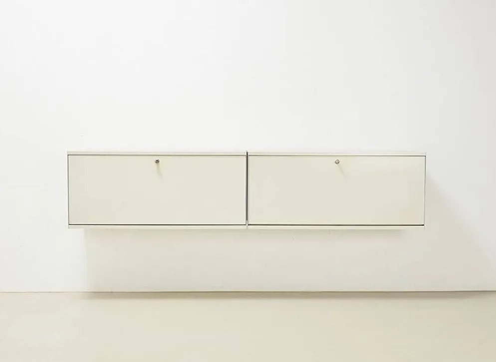 Unité murale Dieter Rams 606 pour Vitsoe Allemagne années 1960