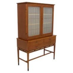 Vaiselier scandinave en acajou, Swedish modern, Suède, 1940