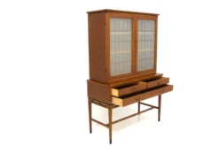 Vaiselier scandinave en acajou, Swedish modern, Suède, 1940