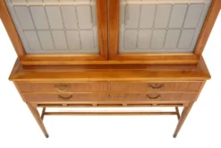 Vaiselier scandinave en acajou, Swedish modern, Suède, 1940