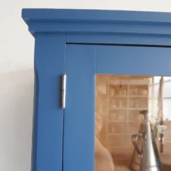 Vaisselier ancien bleu nuit