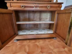 Vaisselier ancien en chêne style Henri II
