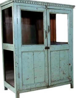 Vaisselier ancien en teck birman