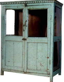 Vaisselier ancien en teck birman