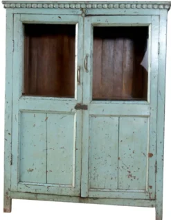 Vaisselier ancien en teck birman
