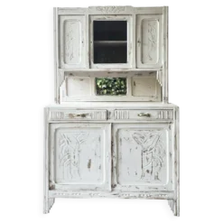 vaisselier art déco, buffet deux corps