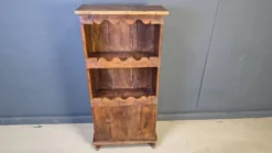 Vaisselier art populaire rustique, France, 19e siècle