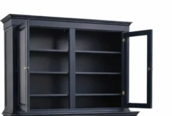 Vaisselier, bibliothèque en bois massif