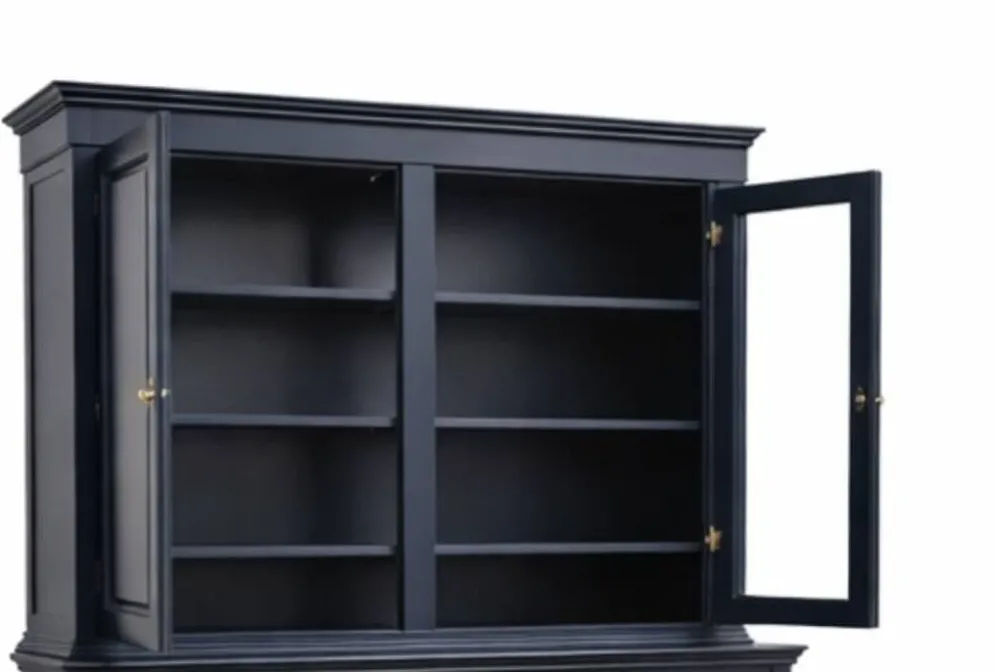 Vaisselier, bibliothèque en bois massif