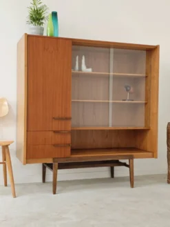 Vaisselier Buffet Haut Frantisek Mezulanik pour Up Zavody 1960