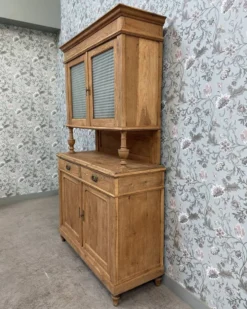 Vaisselier deux corps ancien en chêne