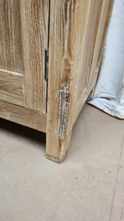 Vaisselier en teck birman naturel