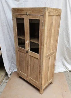 Vaisselier en teck birman naturel