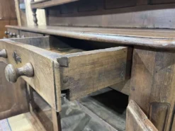 Vaisselier 3 portes du nord de la France en chêne du 18ème siècle