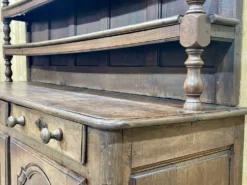 Vaisselier 3 portes du nord de la France en chêne du 18ème siècle