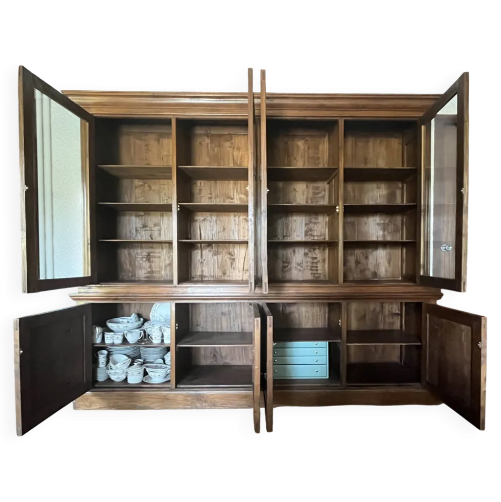 Vaisselier 8 portes 241 x 203 x 48