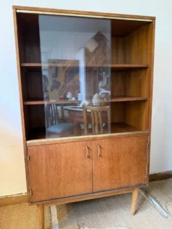 Vaisselier vitrine bibliothèque vintage