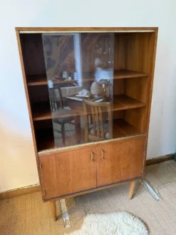 Vaisselier vitrine bibliothèque vintage