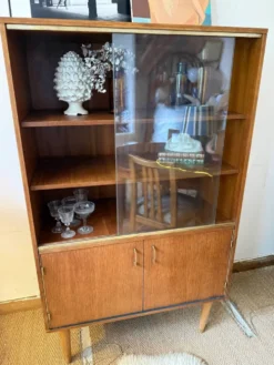 Vaisselier vitrine bibliothèque vintage