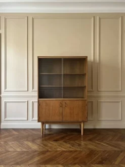 Vaisselier vitrine bibliothèque vintage