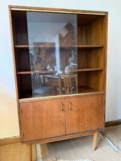 Vaisselier vitrine bibliothèque vintage