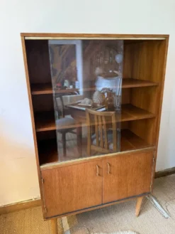 Vaisselier vitrine bibliothèque vintage