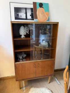 Vaisselier vitrine bibliothèque vintage