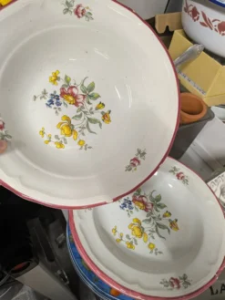Vaisselle vintage Ceramica Quadrifoglio