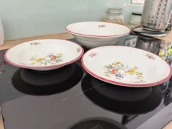 Vaisselle vintage Ceramica Quadrifoglio