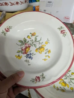 Vaisselle vintage Ceramica Quadrifoglio