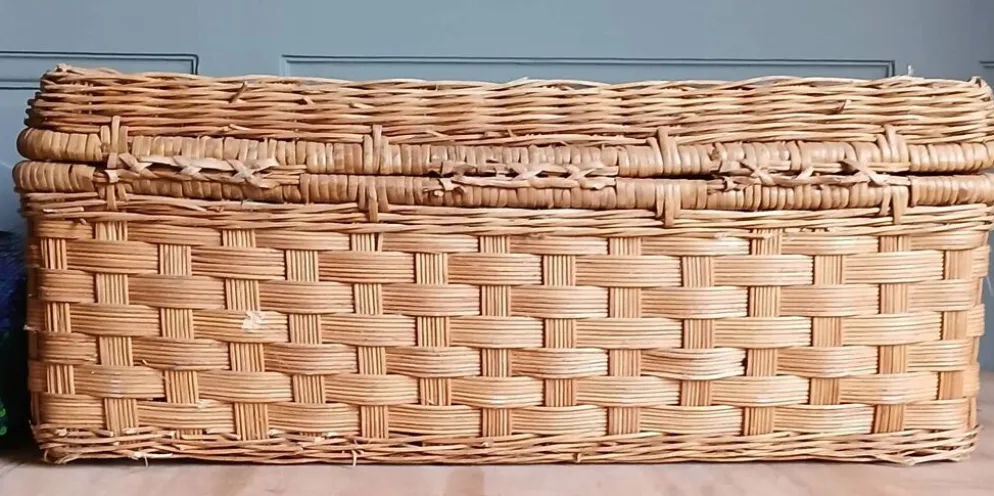 Valise en rotin, 1960