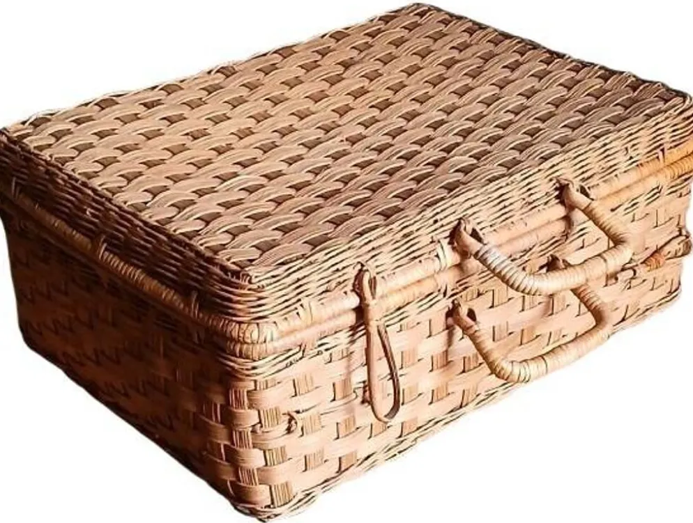 Valise en rotin, 1960
