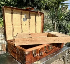 Valise, valise en cuir, 1910-1920