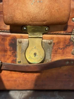 Valise, valise en cuir, 1910-1920