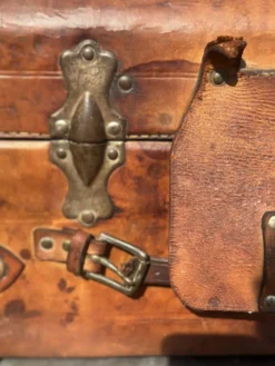 Valise, valise en cuir, 1910-1920