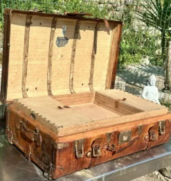 Valise, valise en cuir, 1910-1920