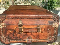 Valise, valise en cuir, 1910-1920