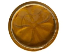 Vallauris, dessous de plat décor trèfle XXème