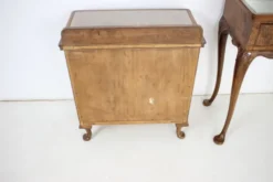 Vanité de maquillage antique avec cabinet, Tchécoslovaquie, 1920
