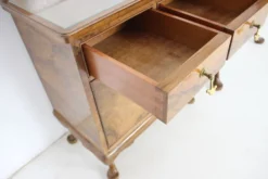 Vanité de maquillage antique avec cabinet, Tchécoslovaquie, 1920