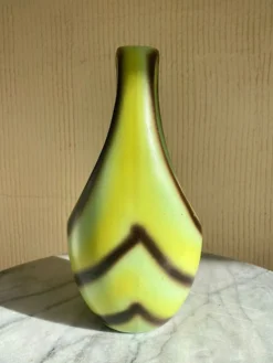 Vase carafe moderniste saint clément années 60