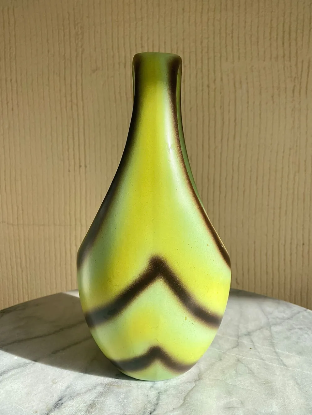 Vase carafe moderniste saint clément années 60