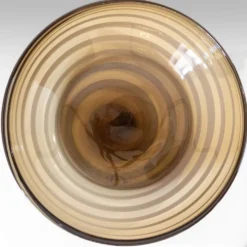 Vase central en verre