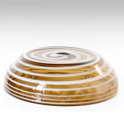 Vase central en verre