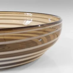 Vase central en verre